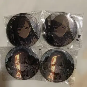 4개 세트 프로세카 아즈사와 코하네 시로이시 안 캔뱃지