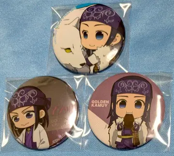골든 카무이 아시리파 애니메이트 온리샵 캔뱃지 3세트
