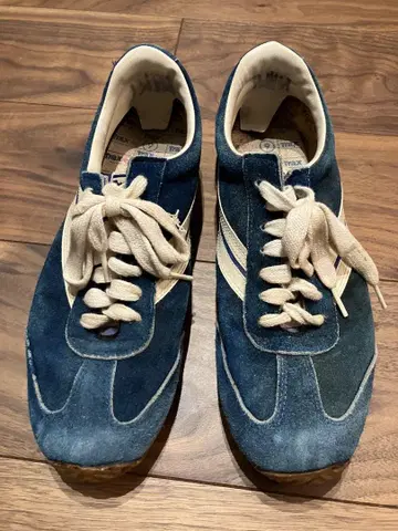 TRAX vintage sneaker US9 blue USED 구제 의류