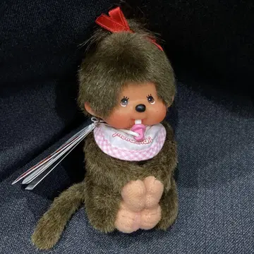 세키구치 굿츠키 몬치치 마그넷 인형 원숭이 택 포함 봉제 인형