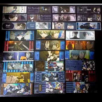 시엘 30장 세트 롱 스티커 흑집사 서커스 1기