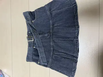 데님 플레어 스커트 큐롯 포함
