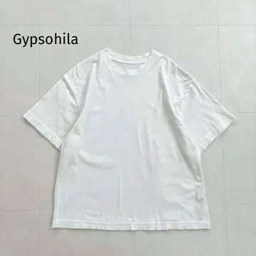 Gypsohila / 지프소피아 코튼 T셔츠 반팔 심플