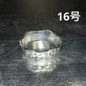 빈티지 패션 반지 실버 16호 아트 반지 개성 있는 존재감