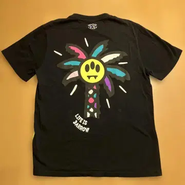 LIFE IS BARROW 파머스 트리 T셔츠 블랙