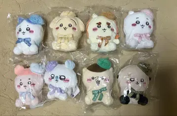 치이카와(먼작귀) 도쿄 기념품 앉은 봉제 인형 8종 컴플리트 세트
