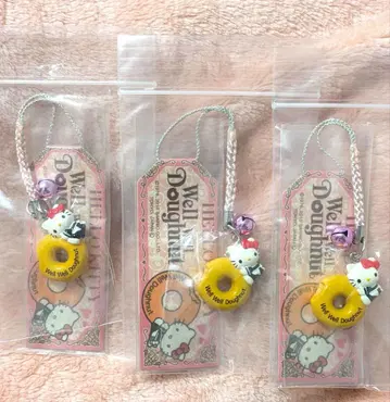 헬로키티 Well Well Doughnut 3개 세트 3