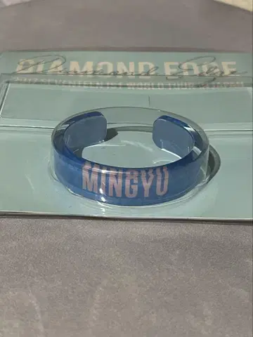 SEVENTEEN Diamond edge 굿즈 아크릴 뱅글 민규