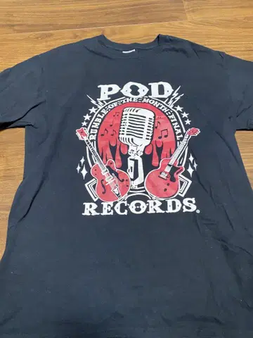 P.O.D. Records & Pizza of Death 셔츠 M