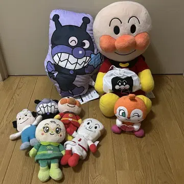 호빵맨 봉제 인형 8세트