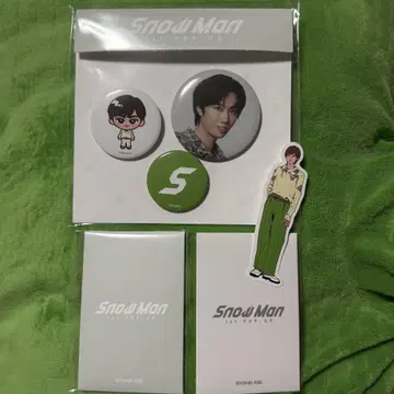 [하자품] Snow Man 한국 popup 4세트 아베 료헤이