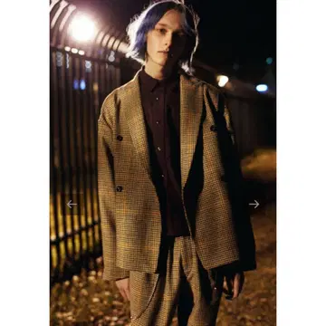 jieda 18AW HOUND'S TOOTH 셋업