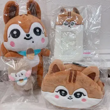 IVE 가을 다리 minive 봉제 인형 키링 미니