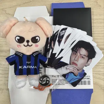 karma 트레이딩 카드 skzoo 앨범 봉제 인형 세트 승민