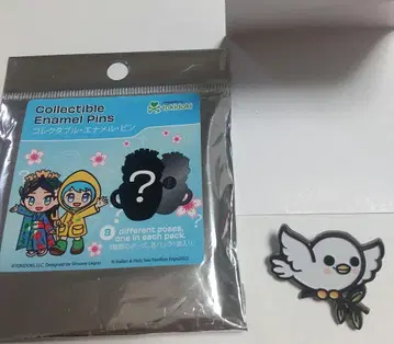 오사카 간사이 만국 박람회 이탈리아관 핀 배지 비둘기 비둘기