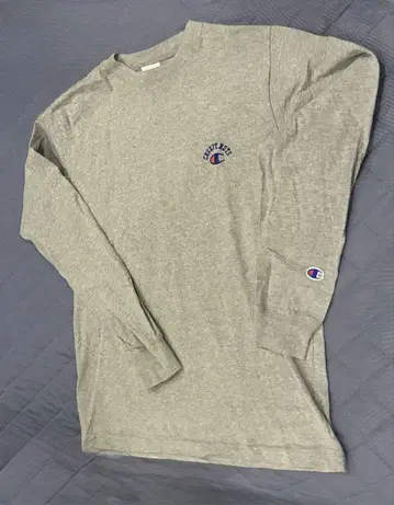 Creepy Nuts x champion 긴팔T셔츠 그레이 M