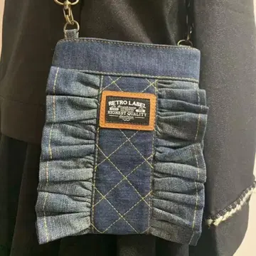 Levi's 데님 리메이크 데님 숄더백 핸드메이드