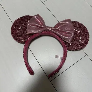디즈니랜드 미니 핑크 머리띠