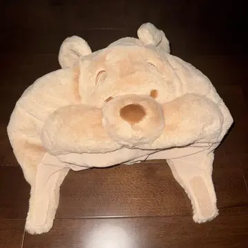 곰 모양 플리스 모자