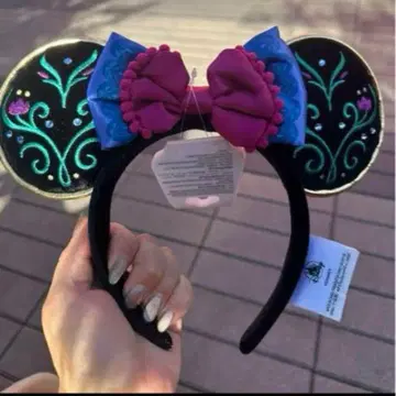 겨울왕국 머리띠 안나 애너하임 신상 해외 디즈니