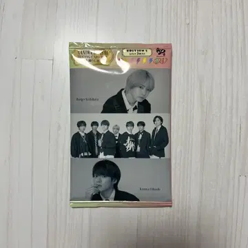나니와단시 트레이딩 카드 팩 니시하타 다이고 오하시 카즈야