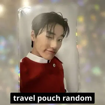 ateez aniteez 트래블 파우치 랜덤