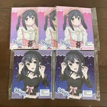 프리즈마 이리야 복권 메이트 kawaii 캔버스 보드 미유 5종 세트