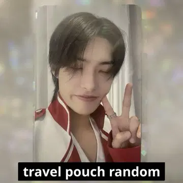 ateez aniteez 트래블 파우치 랜덤 민기
