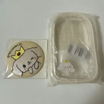 새상품 JOCHUM 제오참 자수 거울 RURU 아크릴 스탠드 케이스