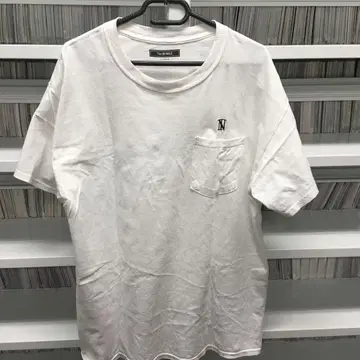 The bonez 자수 T셔츠 L 사이즈 화이트