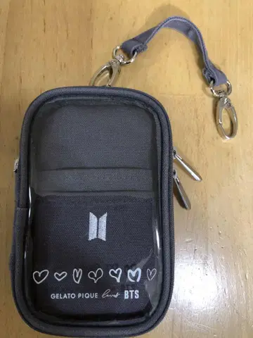 거의 미사용 BTS 젤라또피케 콜라보 파우치