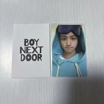 boynextdoor 재현 who 트레이딩 카드 사전 녹화 보이넥