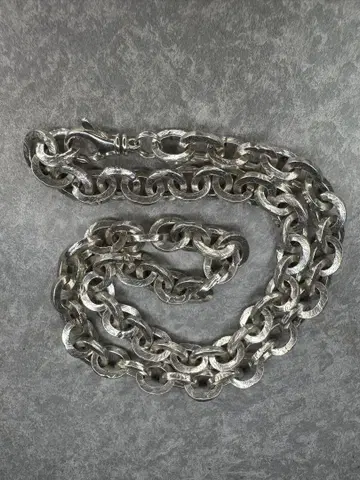 실버925 링크 목걸이 53.18g 약 45cm