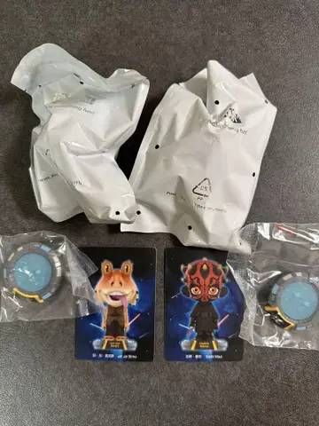 popmart starwars 자자 빙크스 & 다스 몰