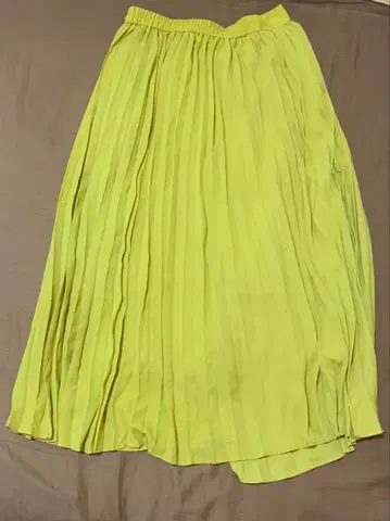 롱 플리츠 스커트 롱 스커트