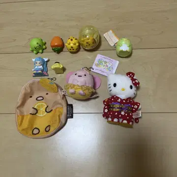 캐릭터 굿즈 세트 봉제 인형 피규어