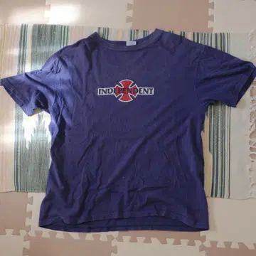 90's INDEPENDENT 양면 크로스 T셔츠