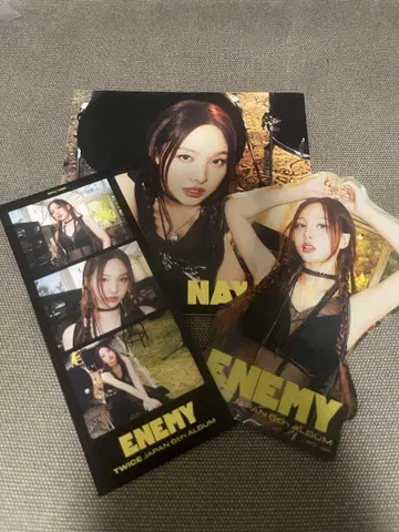 TWICE ENEMY B 봉입 세트 나연