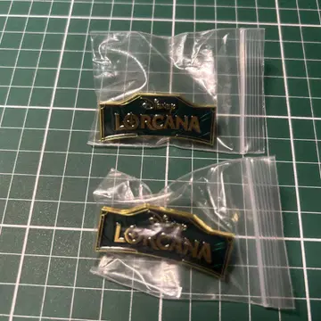 새상품 미개봉 롤카나 핀 배지 LORCANA 로고 (그린) 2개 세트