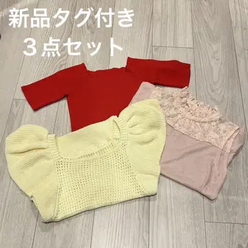 [새상품] FURFUR/FREE'SMART 여름 아이템 상의 3세트