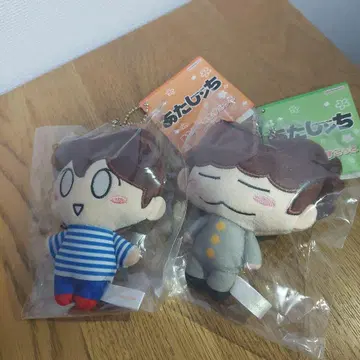 [택 포함 새상품] 아따맘마 마스코트 미캉 유즈히코 세트