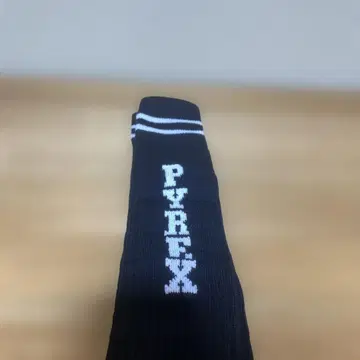 미사용 PYREX VISION Black Long Socks