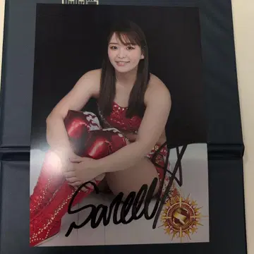Sareee 친필 사인 포트레이트