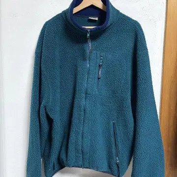 80'S L.L.Bean 남성용 플리스 자켓 XL 빈티지