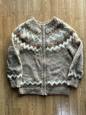 vintage 90s 카우친 자켓 made in Iceland