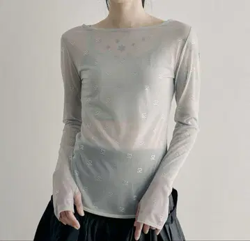 SORIN S Motif Jewelry Top LGRY