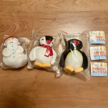 고품질 개체 핑구 PINGU 봉제 인형 2 가챠 코크 핑가 눈 달마