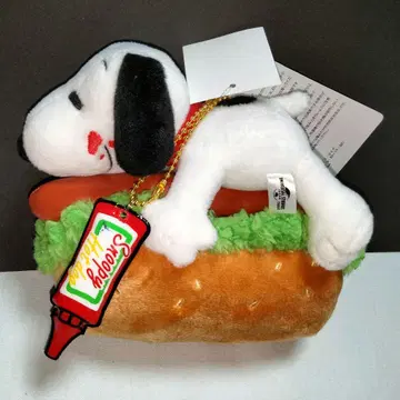 Peanut SNOOPY USJ 봉제 인형 핫도그 마스코트