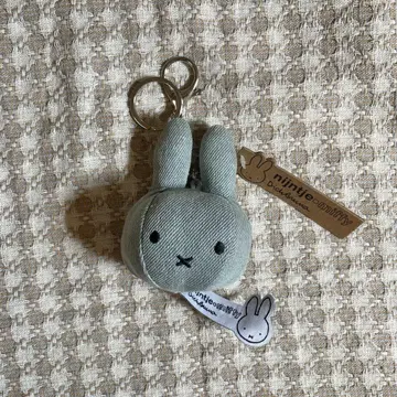 [ 택 포함 미사용 새상품 ] 미피 데님 참 키링