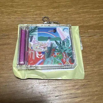 마카로니 연필 CD풍 키링 CHOSYOKU